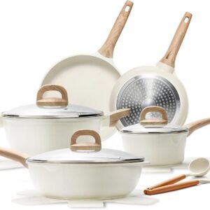 14 Pcs Pots and Pans Set, Nonstick Cookware Sets