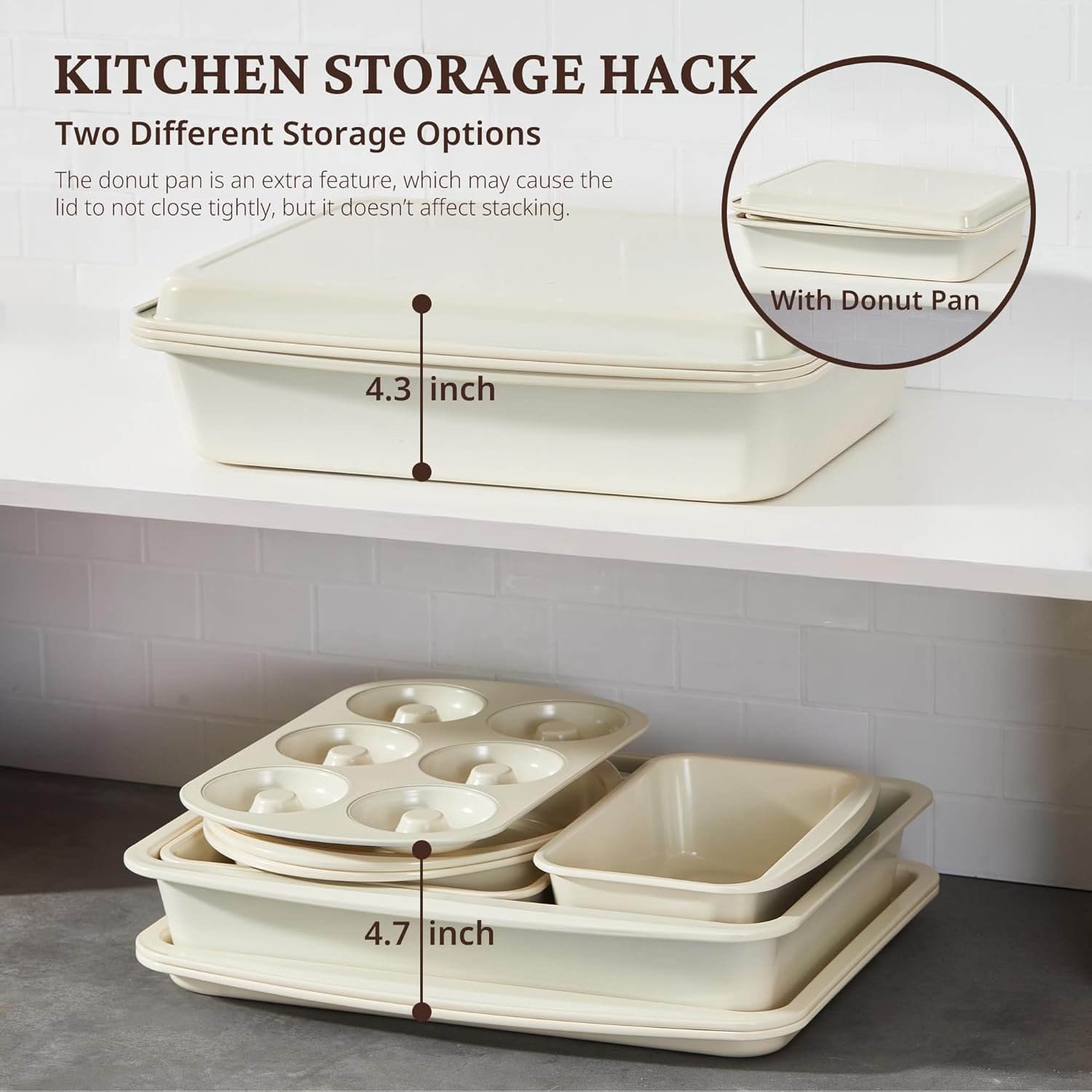 9-Piece Non-Stick Baking Pans Set - Image 5