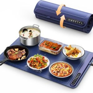 Silicone Electric Food Warming Mat, 4 Temp